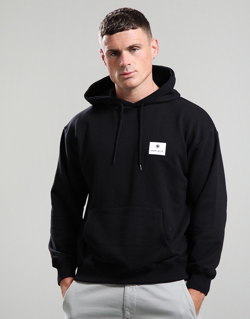 Snow Peak NSD Logo Hoody Black