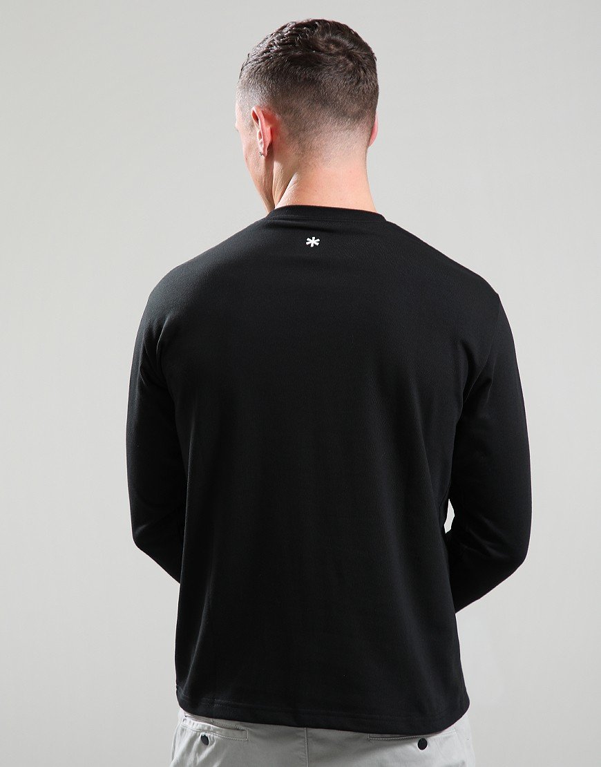 Snow Peak NSD Long Sleeve Logo T-Shirt Black