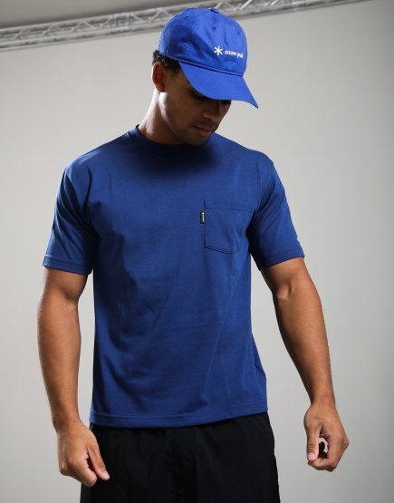 Snow Peak NSD Pocket T-Shirt Blue