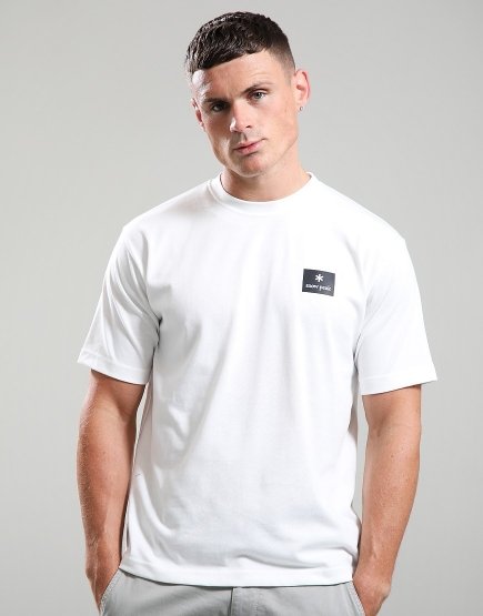 Snow Peak NSD Square Logo T-Shirt White