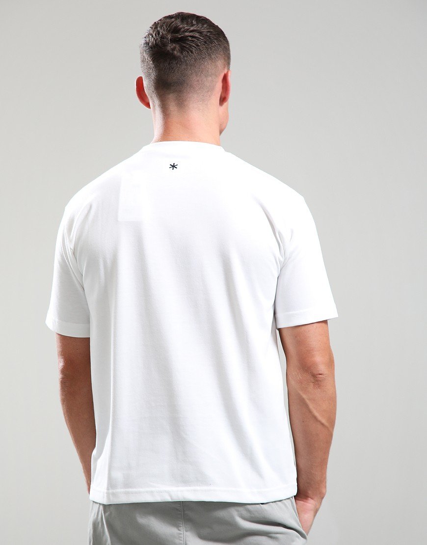 Snow Peak NSD Square Logo T-Shirt White