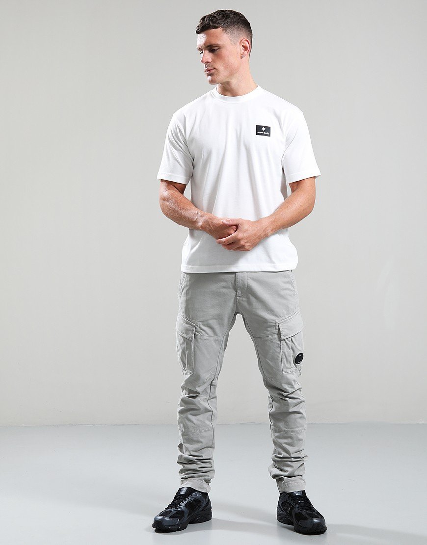 Snow Peak NSD Square Logo T-Shirt White