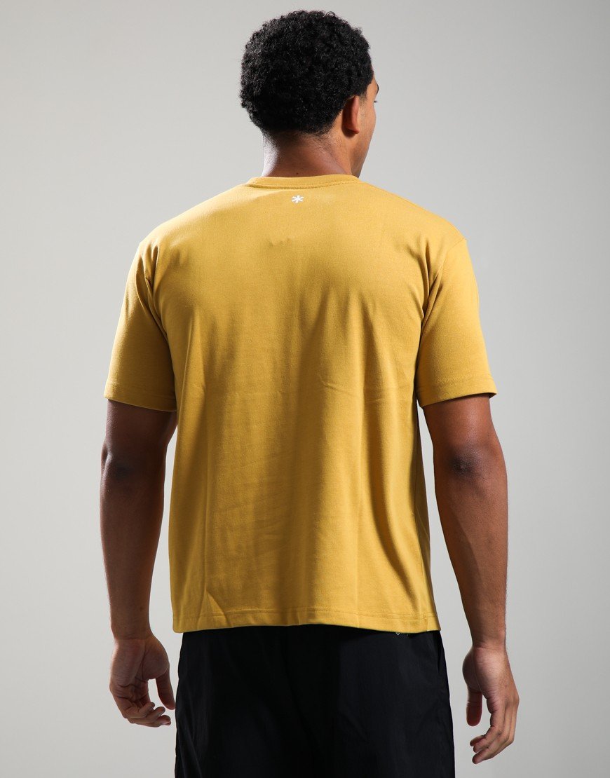 Snow Peak NSD Square Logo T-Shirt Yellow