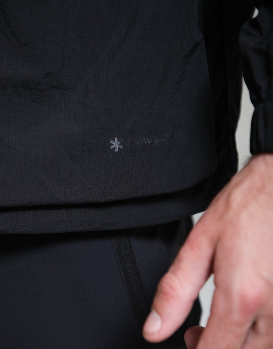 Snow Peak Nylon Double Rip Jacket Black