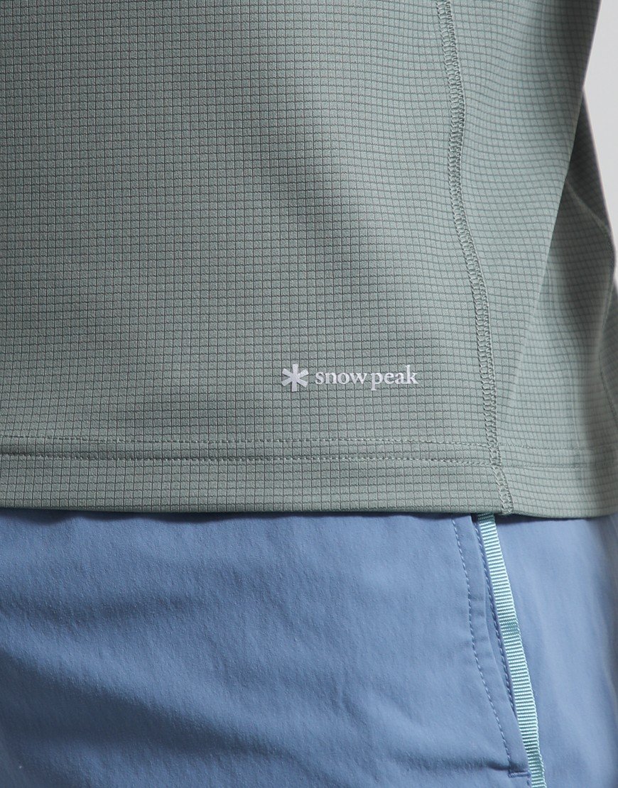 Snow Peak Polartec Power Dry T-Shirt Foliage