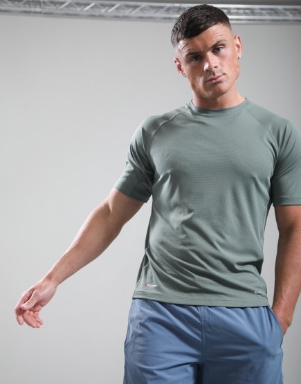 Snow Peak Polartec Power Dry T-Shirt Foliage