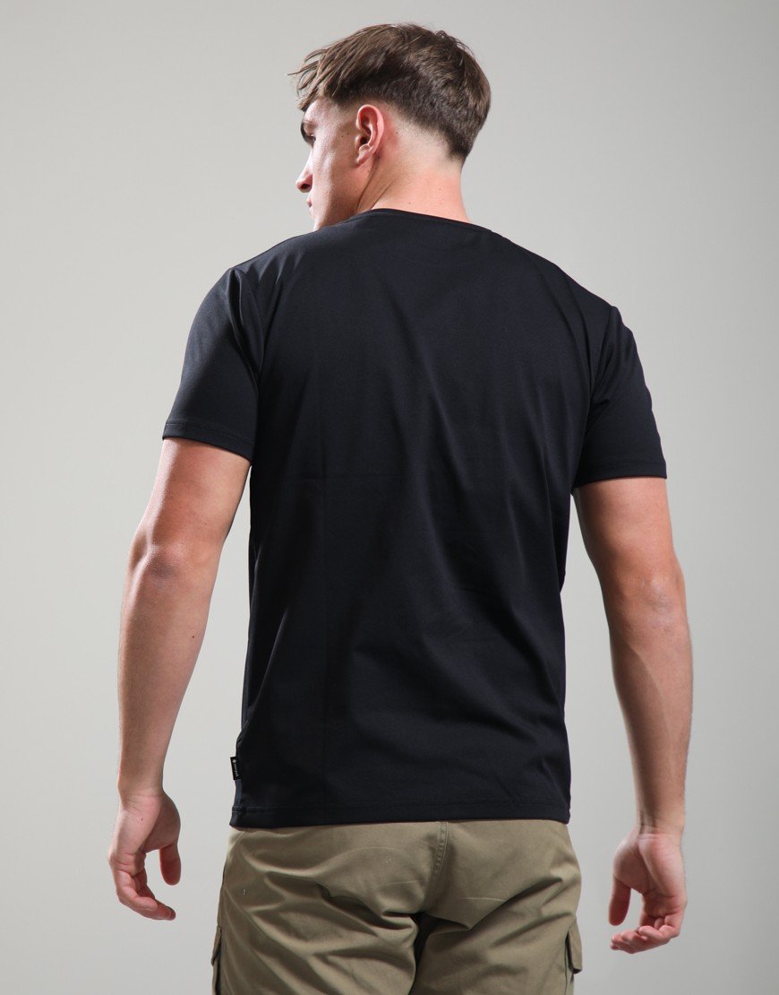 Snow Peak SP Fireplace Dry T-Shirt Black