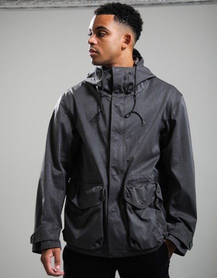 Ten C Skye Ten Anorak OJJ Soot Grey