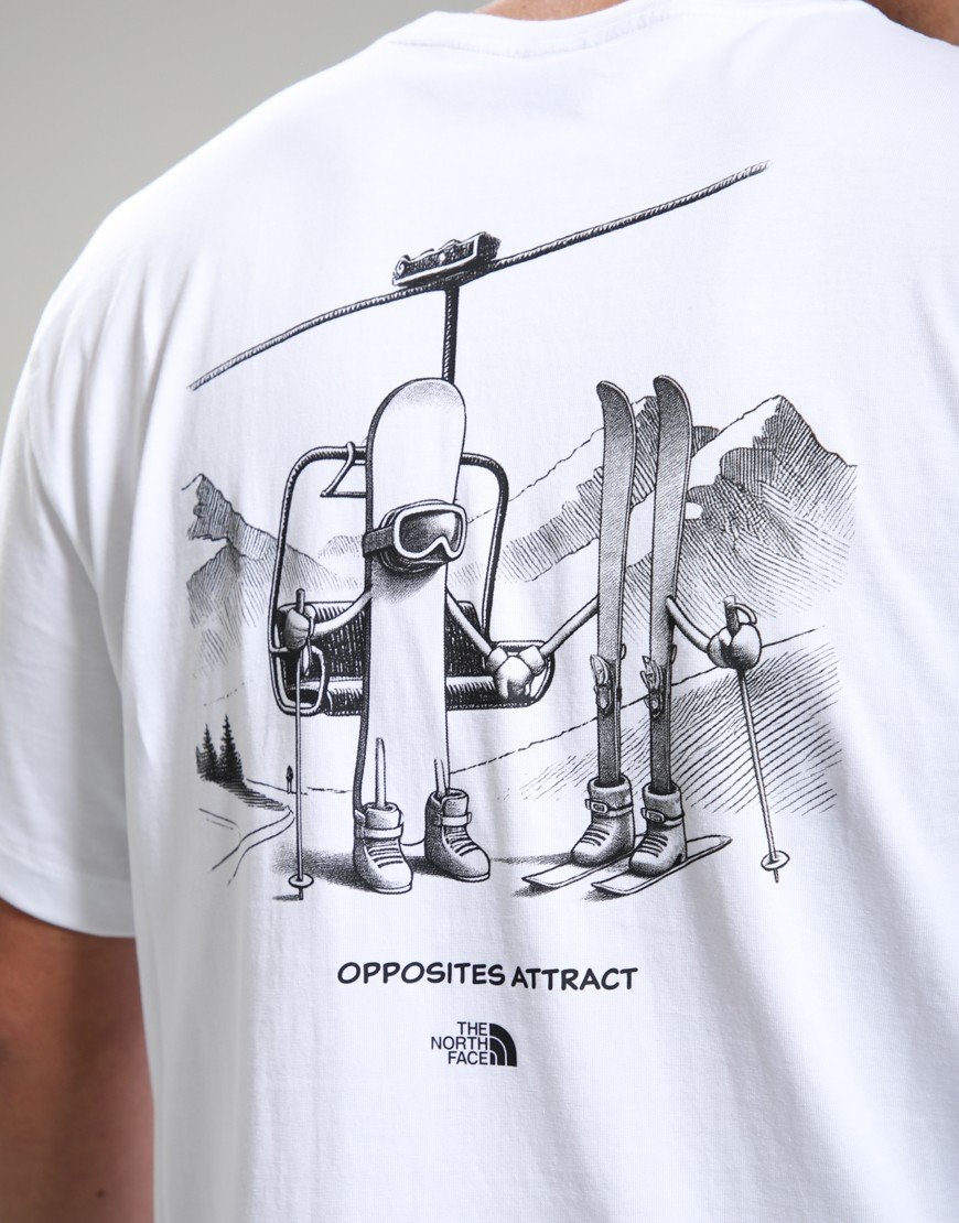 The North Face Opposites Attract RLX Graphic T-Shirt White