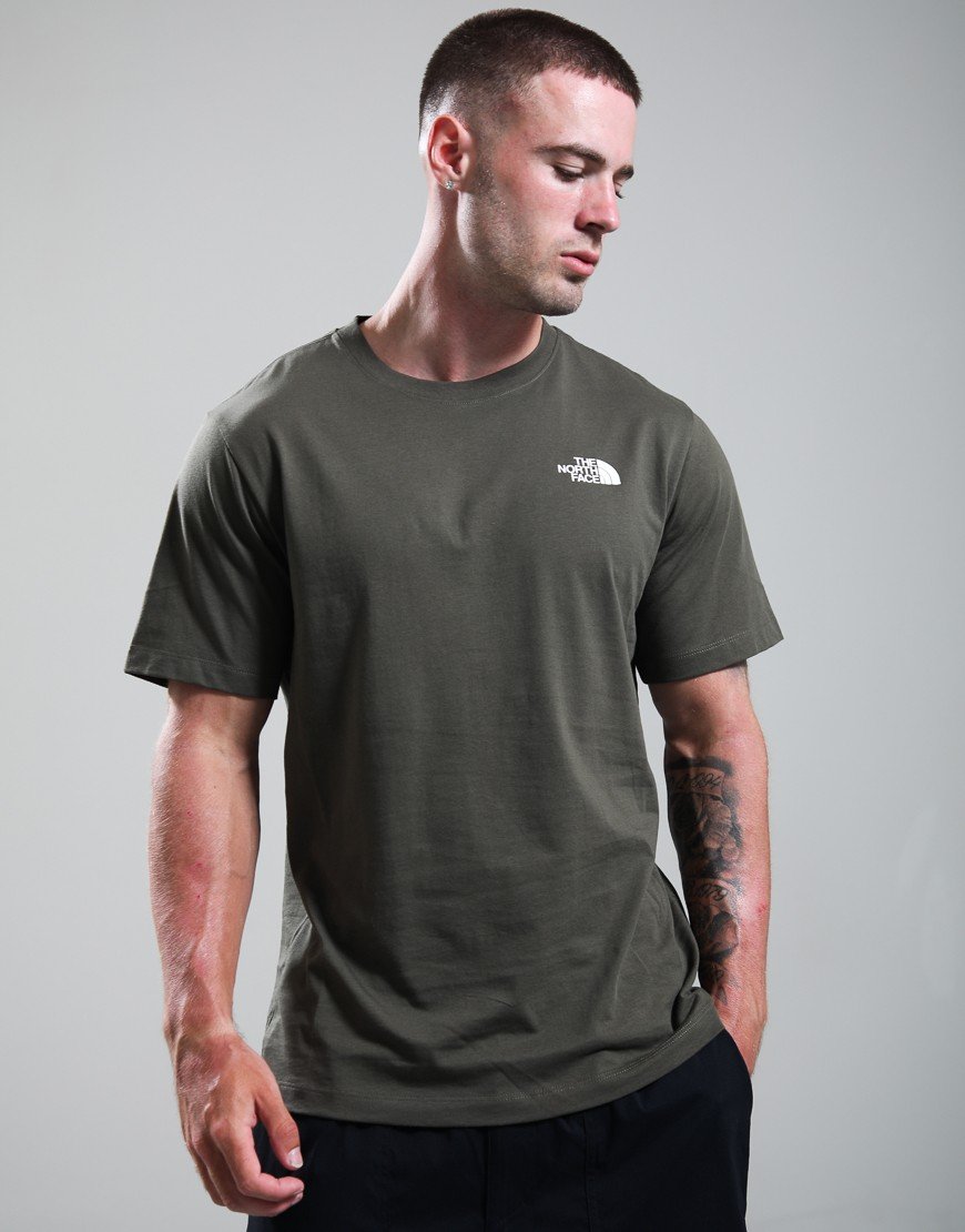 The North Face Box NSE Celebration T-Shirt New Taupe Green