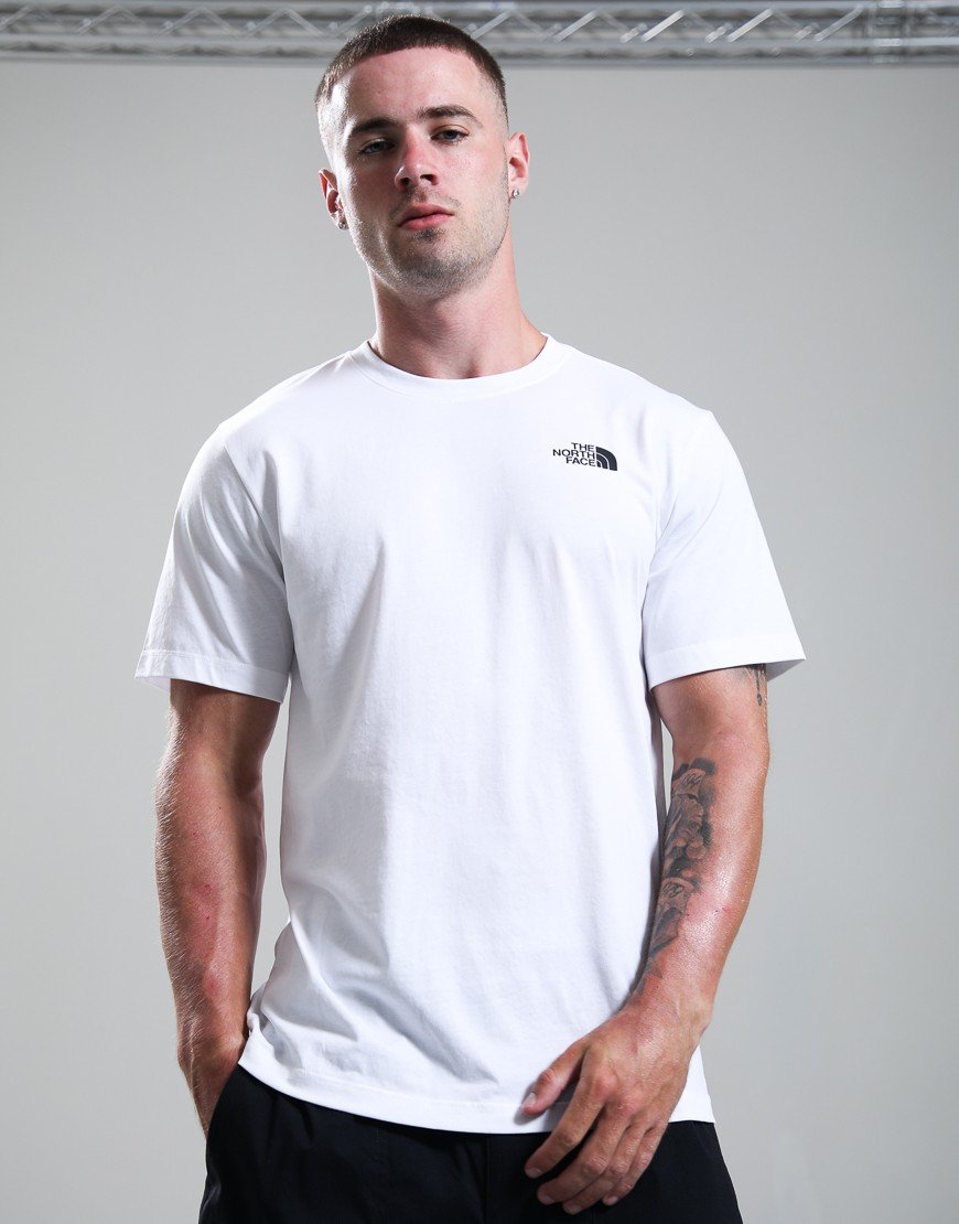 The North Face Vertical Graphic T-Shirt White