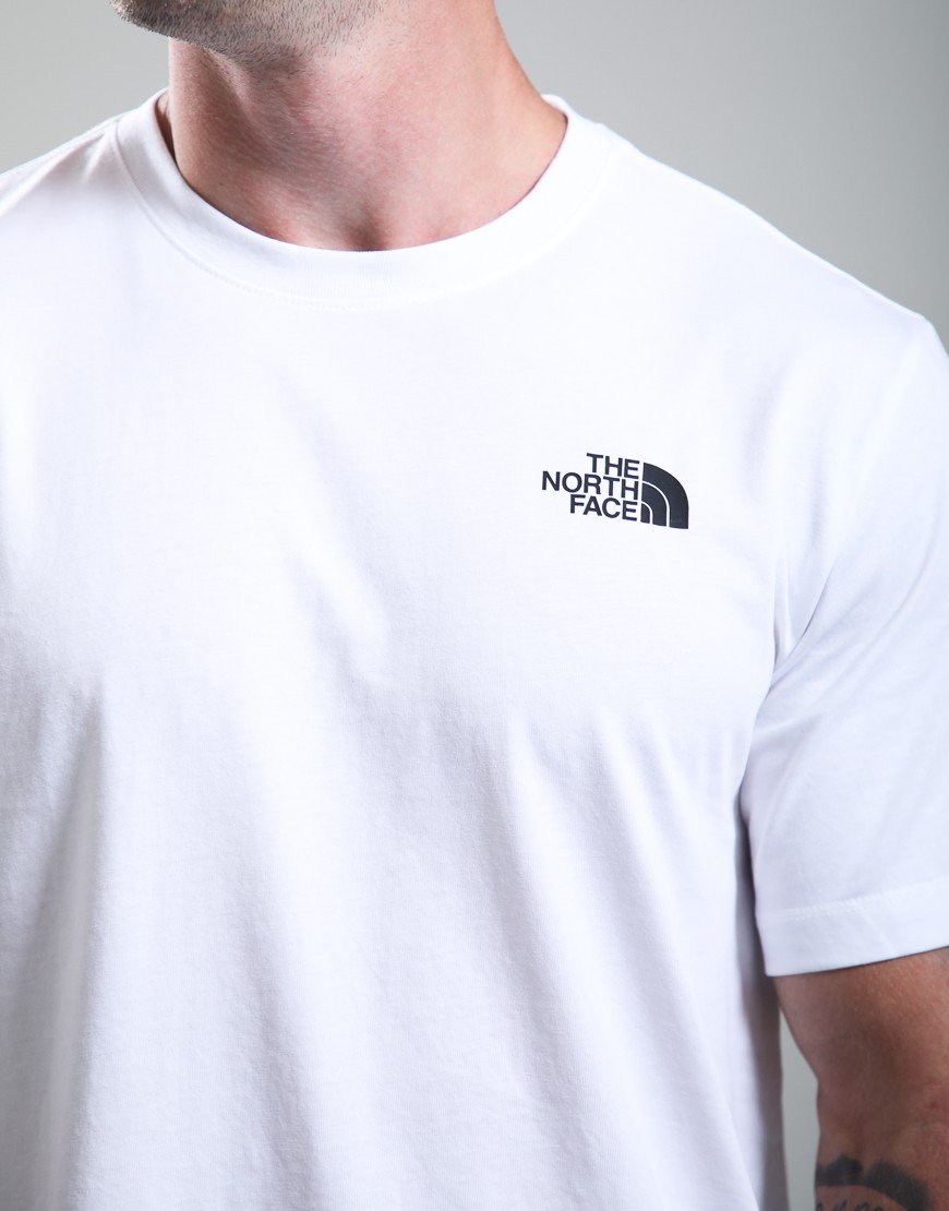 The North Face Vertical Graphic T-Shirt White
