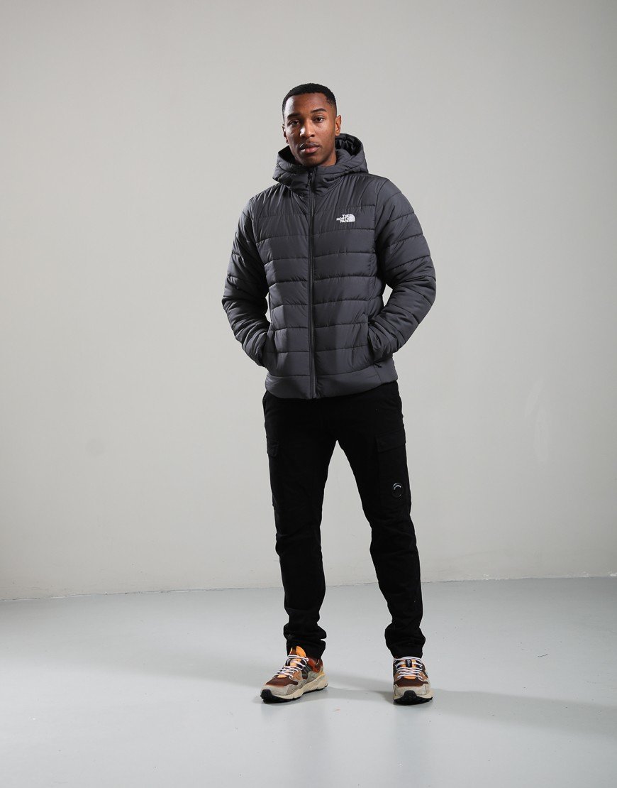 The North Face Aconcagua Hooded Jacket Anthracite Grey