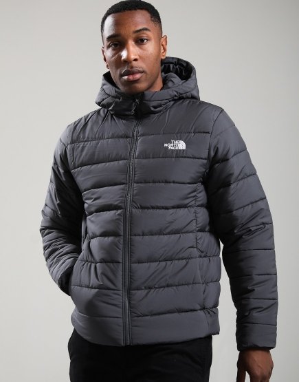 The North Face Aconcagua Hooded Jacket Anthracite Grey