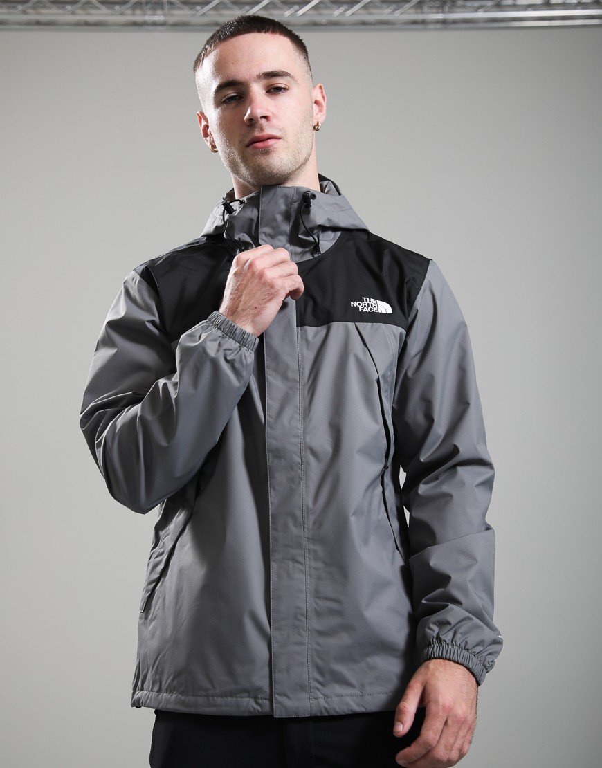 The North Face Antora Jacket Smoked Pearl/Black