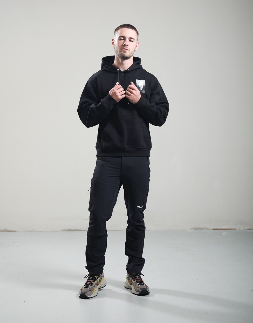 The North Face Apex '75 Collage Relaxed Hoodie Black