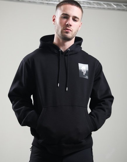 The North Face Apex '75 Collage Relaxed Hoodie Black