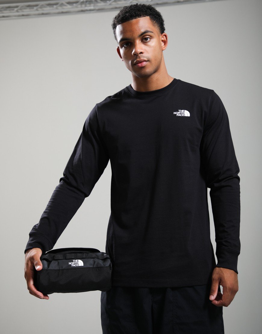 The North Face Base Camp Travel Washbag Black/White