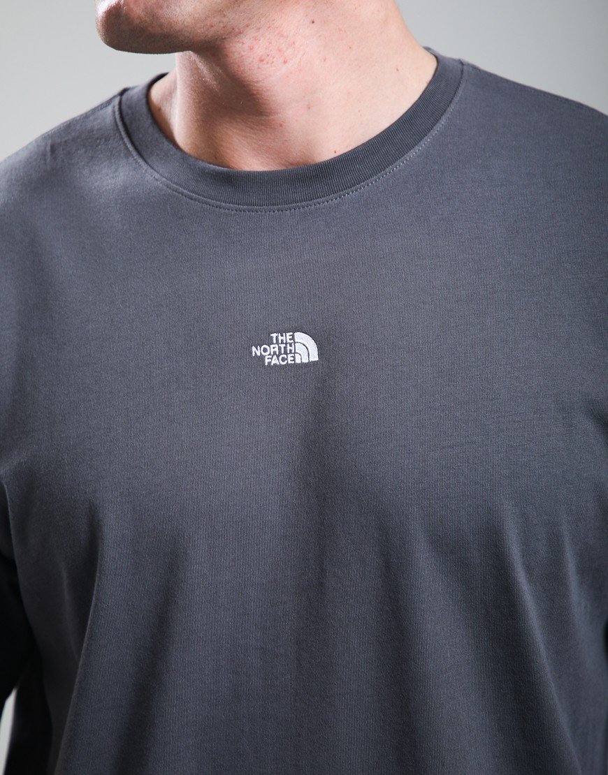 The North Face Essential Centre Logo Relaxed T-Shirt Anthracite Grey