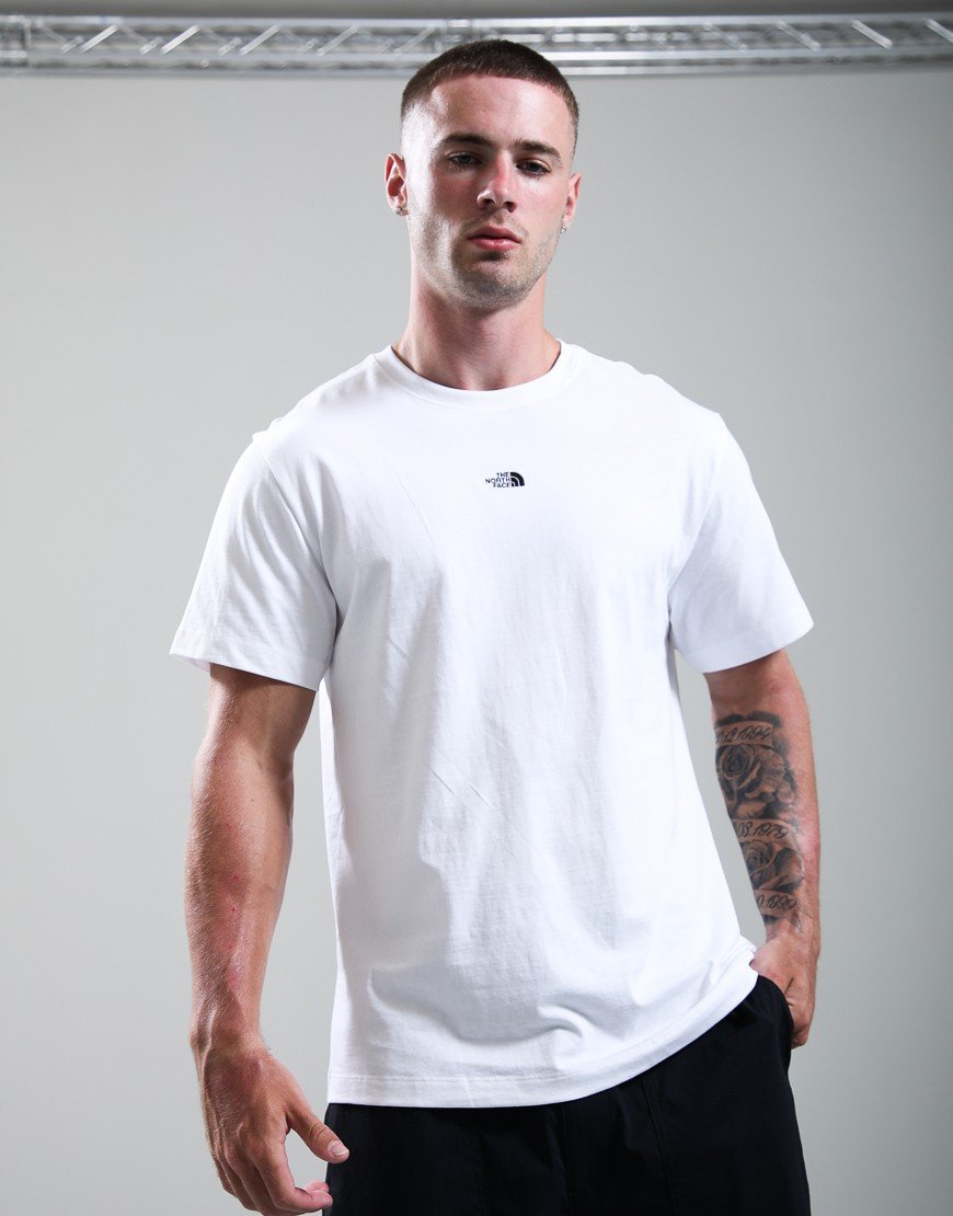 The North Face Essential Centre Logo Relaxed T-Shirt White