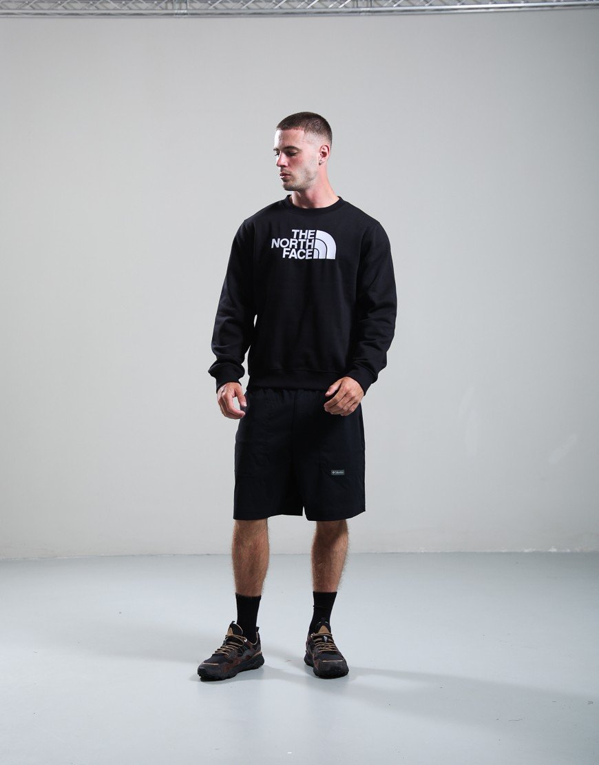The North Face Essential Drew Peak Crew Sweat Black