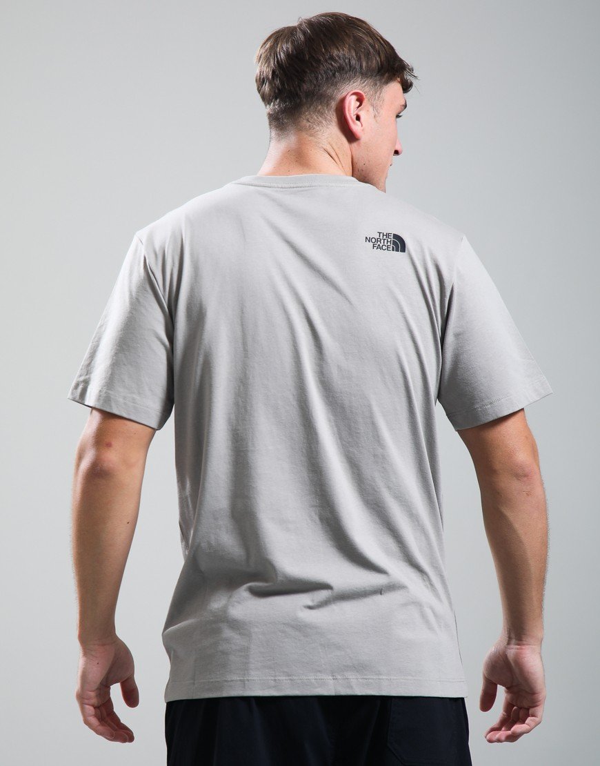 The North Face Evolution Box Half Dome T-Shirt Stone Slab