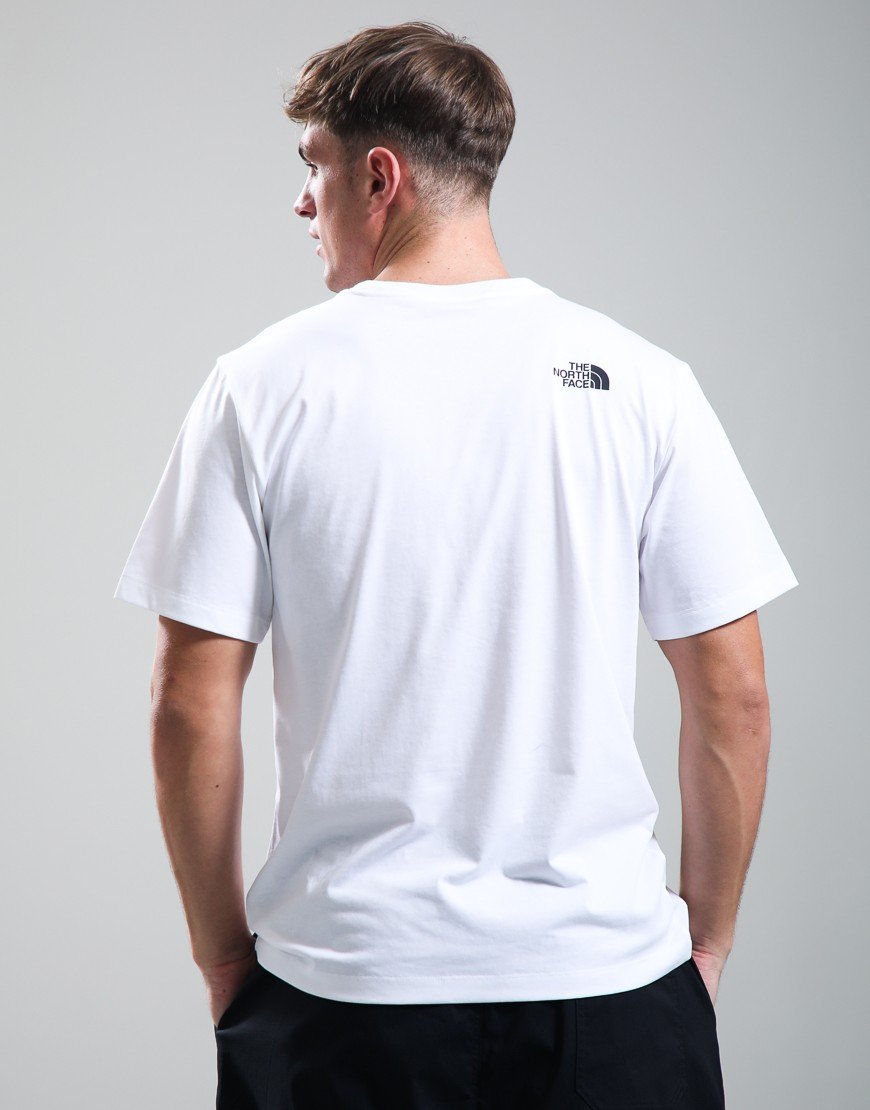 The North Face Evolution Box Half Dome T-Shirt White