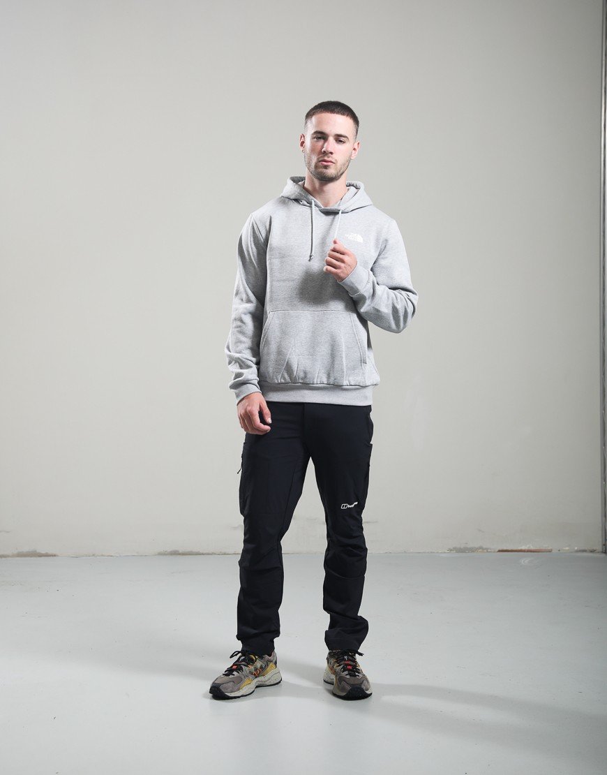 The North Face Evolution Box NSE Regular Hoodie Pale Grey Heather