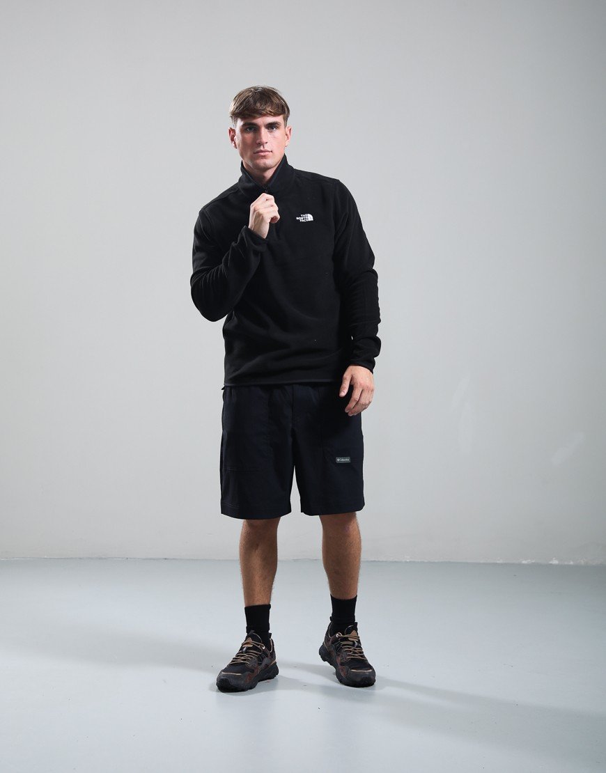 The North Face Glacier 1/4 Zip Fleece Black