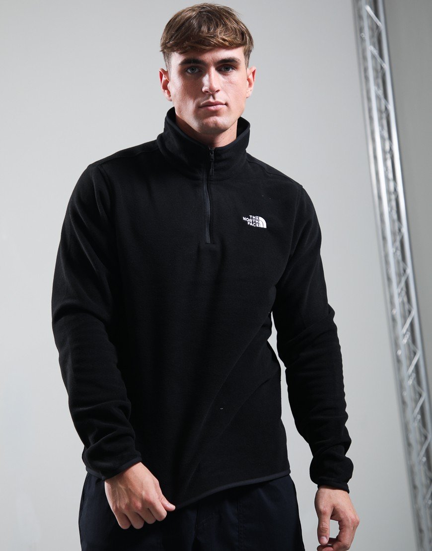The North Face Glacier 1/4 Zip Fleece Black