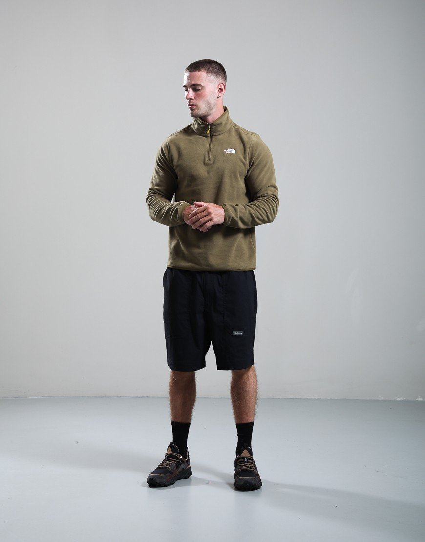 The North Face Glacier 1/4 Zip Fleece Caraway Seed
