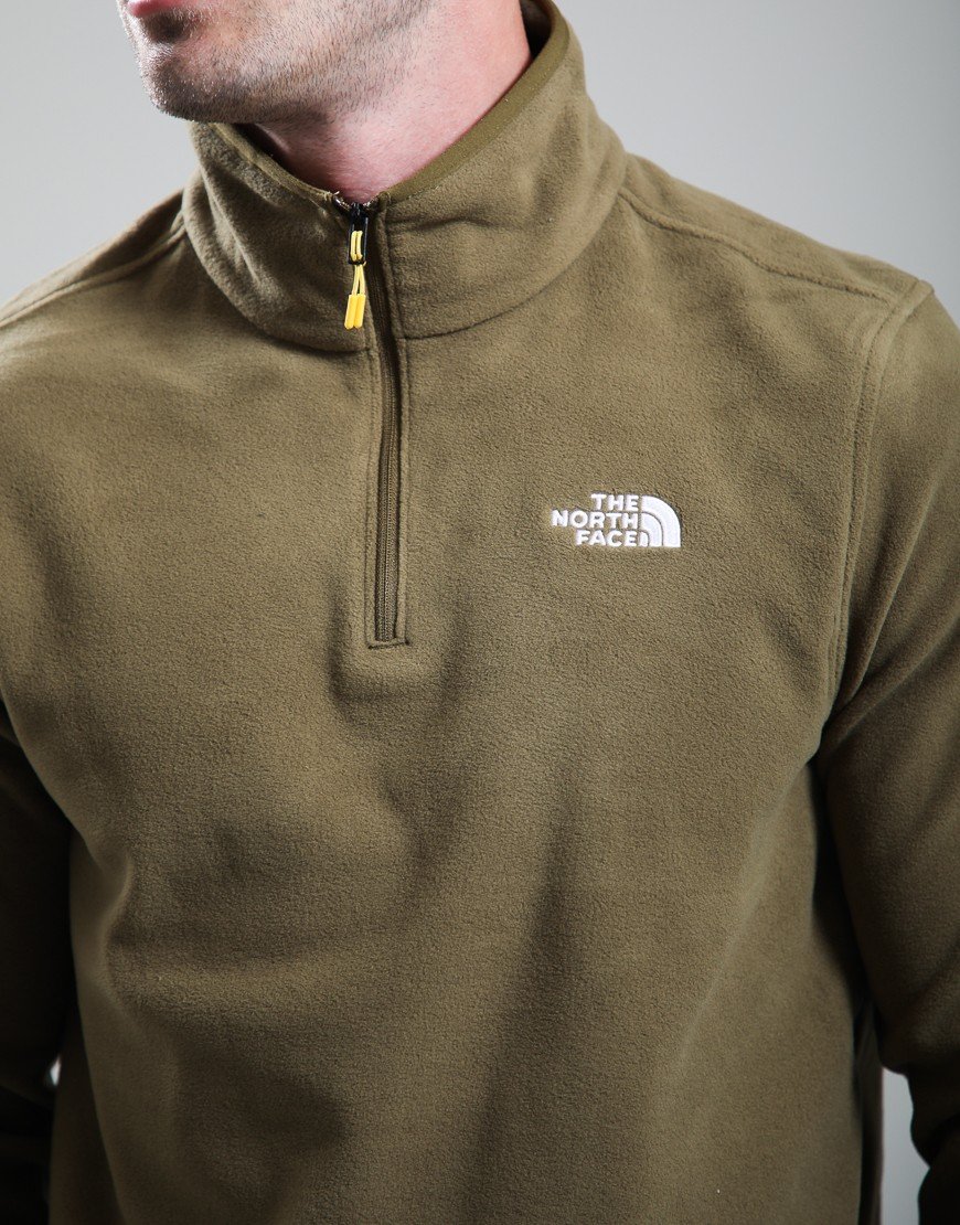 The North Face Glacier 1/4 Zip Fleece Caraway Seed