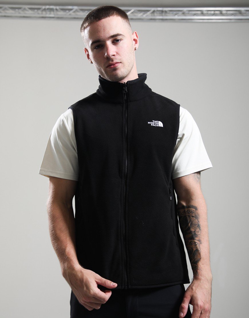 The North Face Glacier Fleece Vest Black
