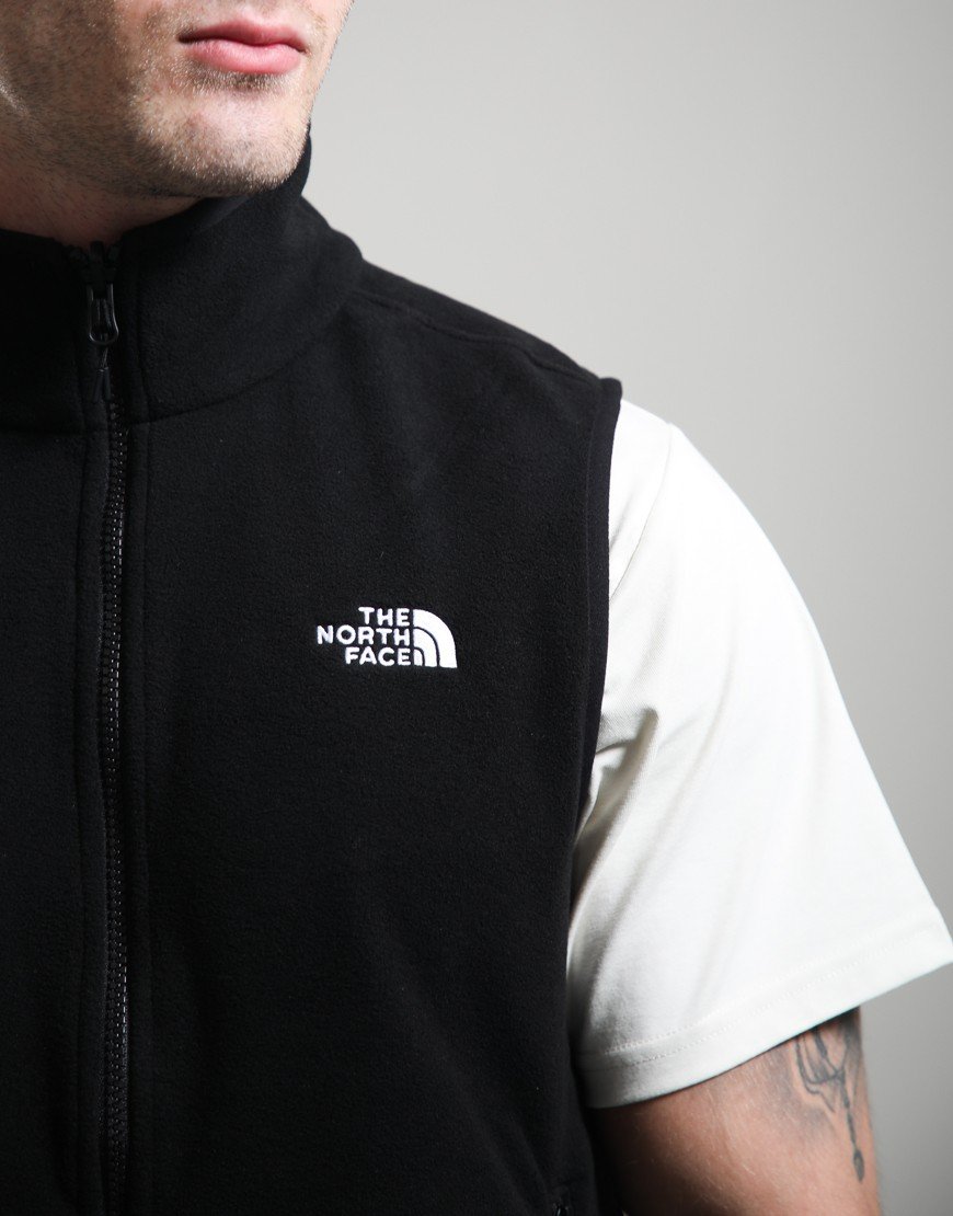 The North Face Glacier Fleece Vest Black