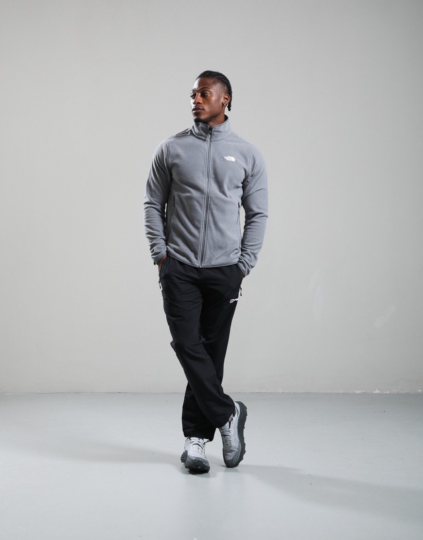 The North Face Glacier Fleece Jacket Mid Grey Heather