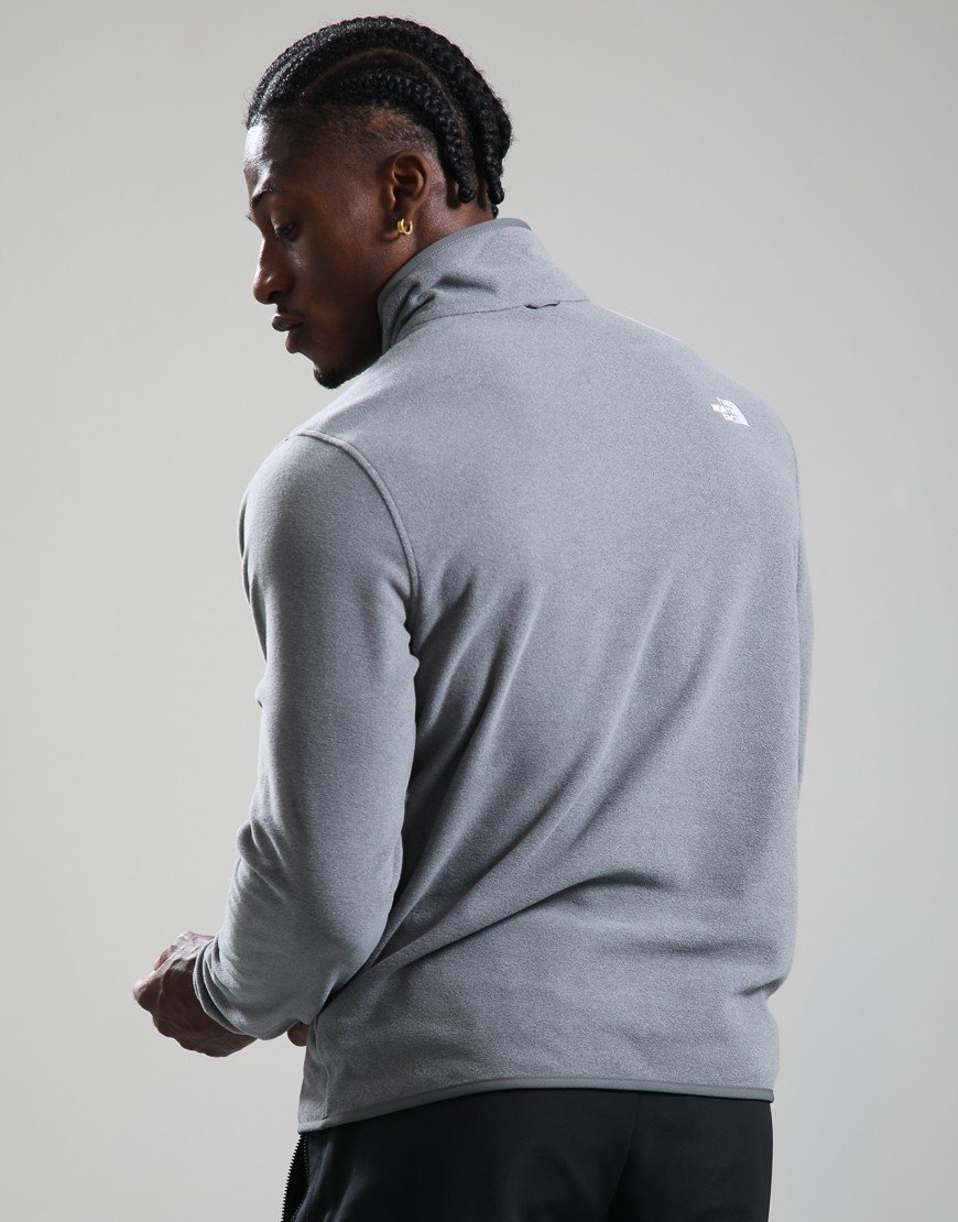 The North Face Glacier Fleece Jacket Mid Grey Heather