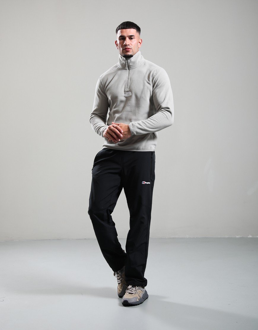 The North Face Glacier 1/4 Zip Fleece Stone Slab
