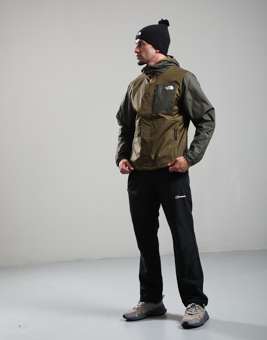 The North Face Logo Box Pom Beanie Black
