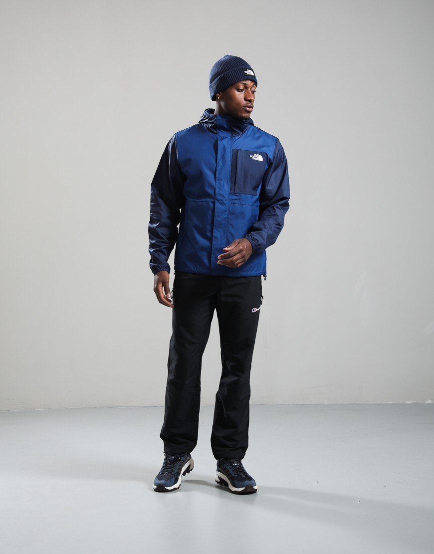 The North Face Logo Box Cuffed Beanie Summit Navy