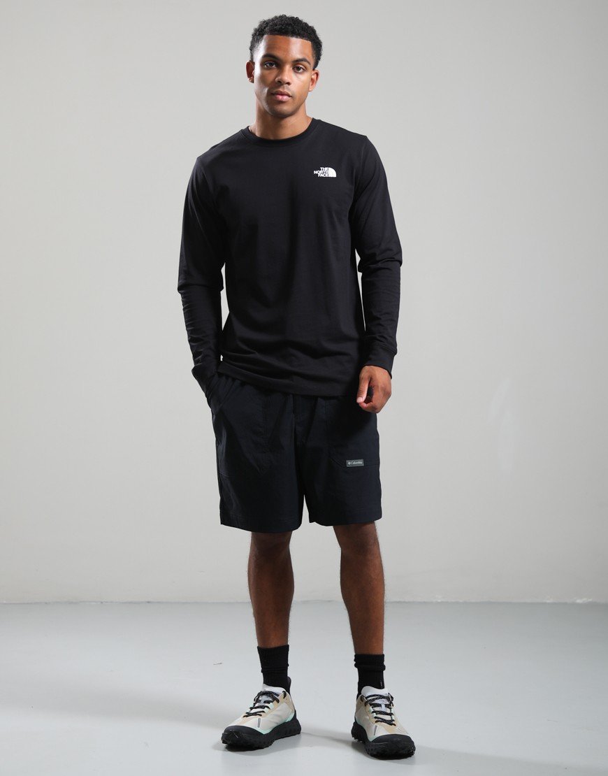 The North Face Evolution Box NSE Regular Long Sleeve T-Shirt Black