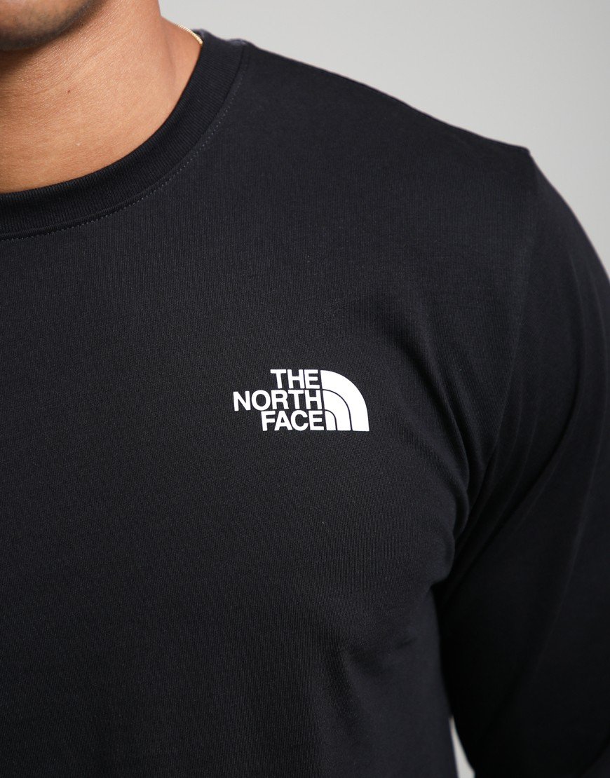 The North Face Evolution Box NSE Regular Long Sleeve T-Shirt Black