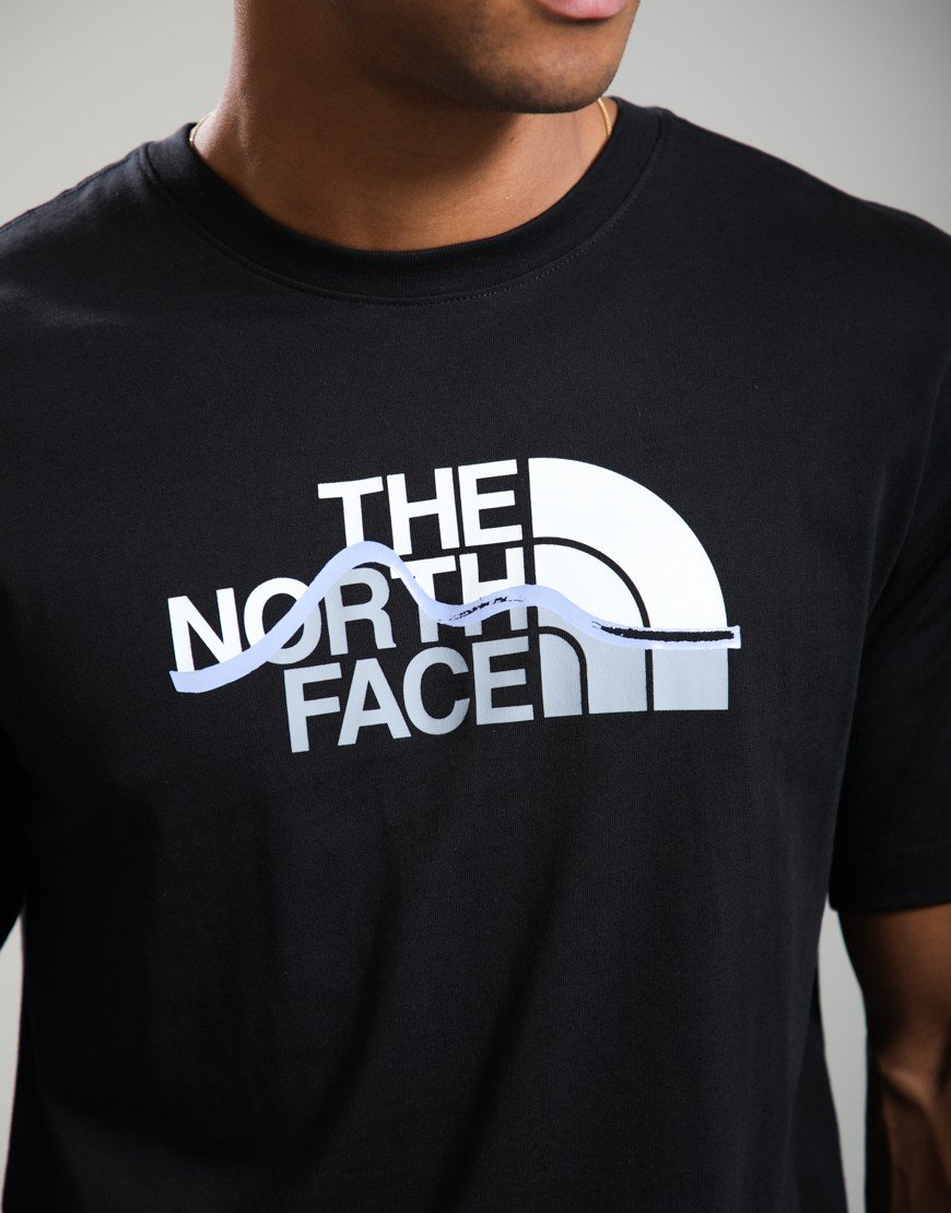 The North Face Mountain Line Graphic T-Shirt Black