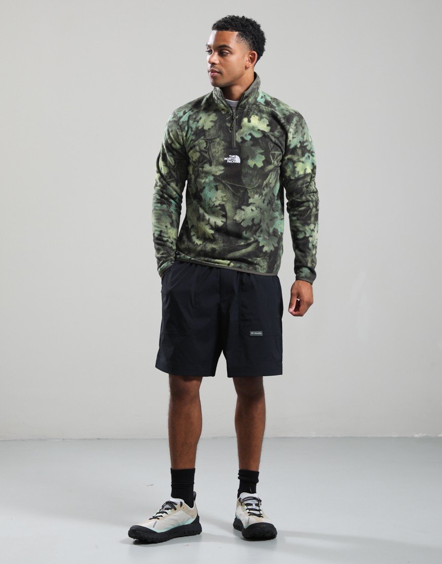 The North Face Glacier 1/4 Zip Fleece New Taupe Green Yosemite