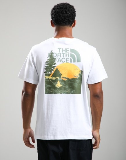 The North Face Pitch A Tent Relaxed T-Shirt White