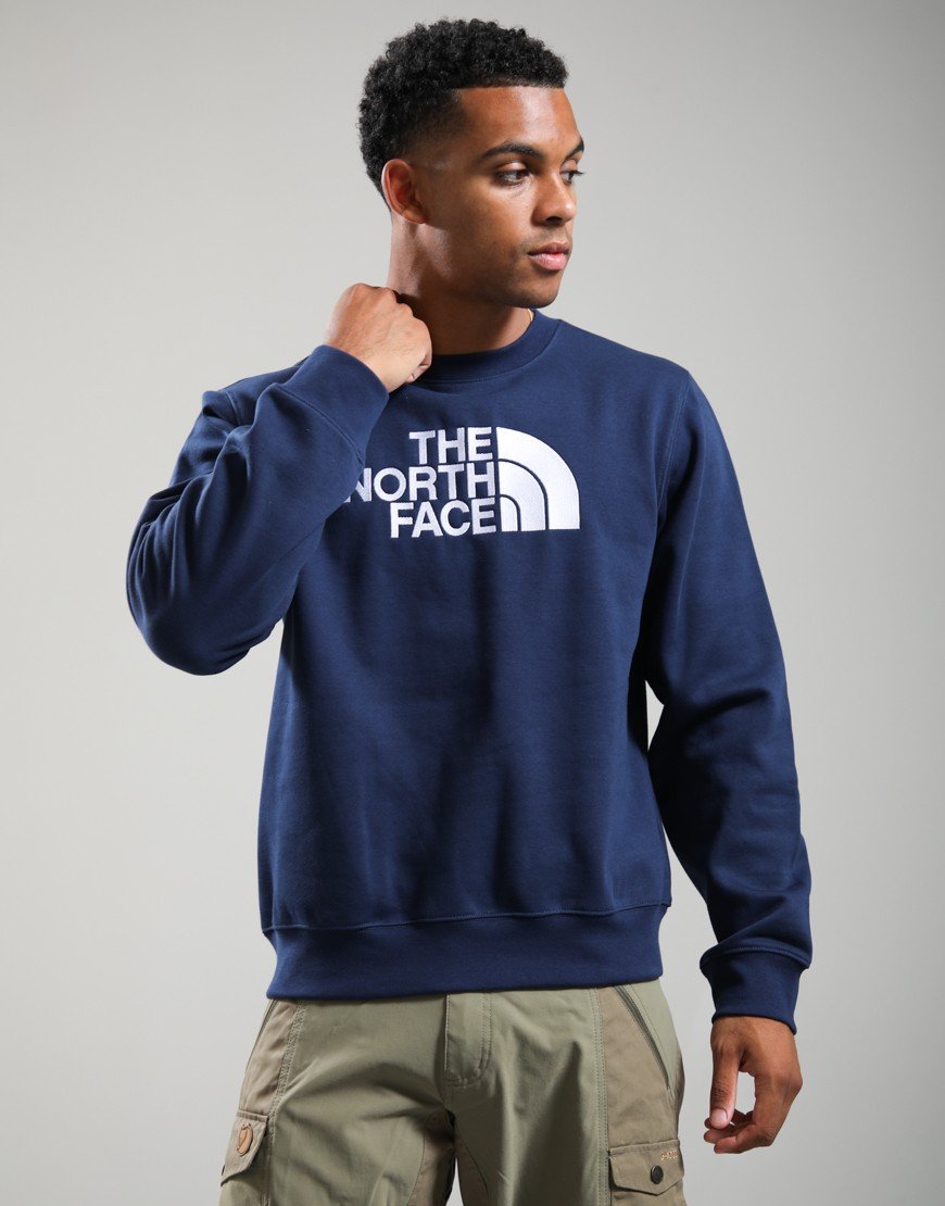 The North Face Essential Drew Peak Crew Sweat Summit Navy