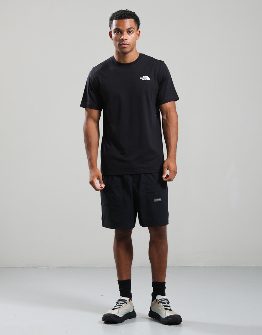 The North Face Vertical Graphic T-Shirt Black