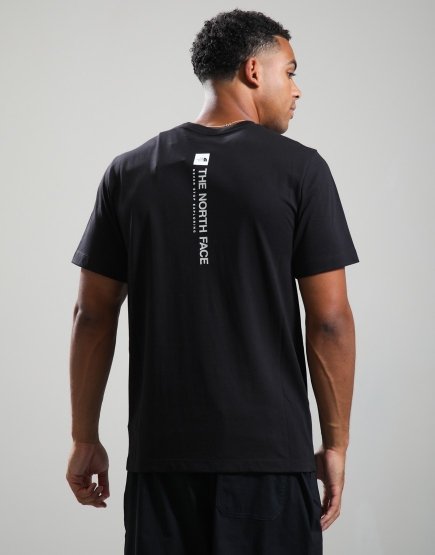 The North Face Vertical Graphic T-Shirt Black