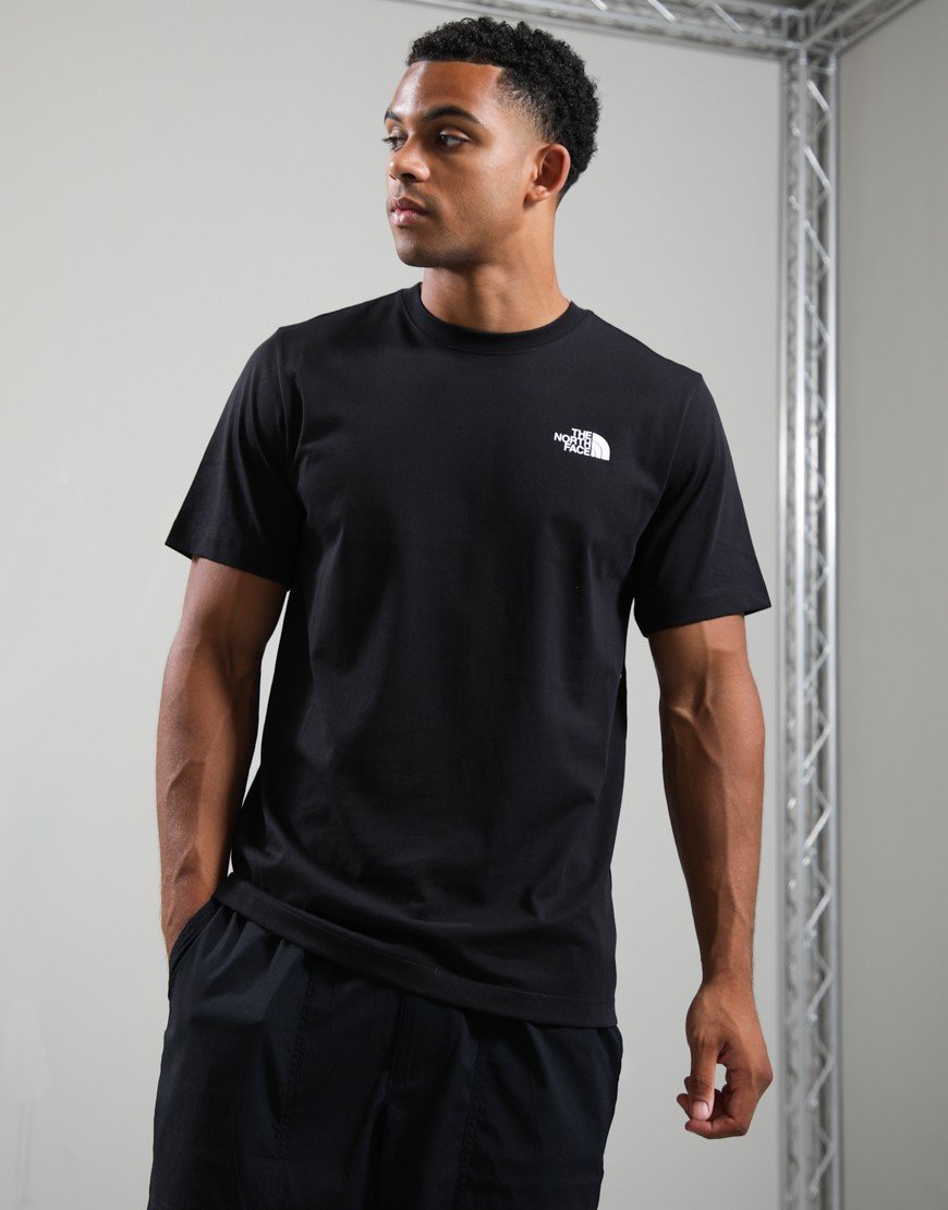 The North Face Vertical Graphic T-Shirt Black