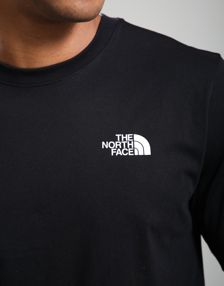The North Face Vertical Graphic T-Shirt Black