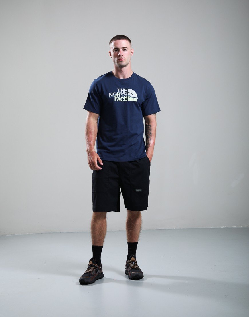 The North Face Mountain Line Graphic T-Shirt Summit Navy